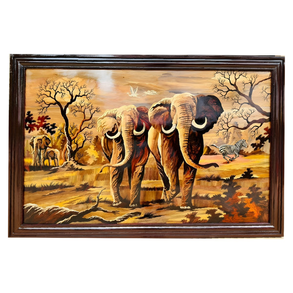 Vanagaja Roswood Inlay Painting