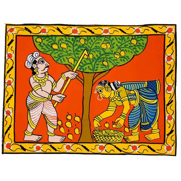 Cheriyal Painting  6*8 D3