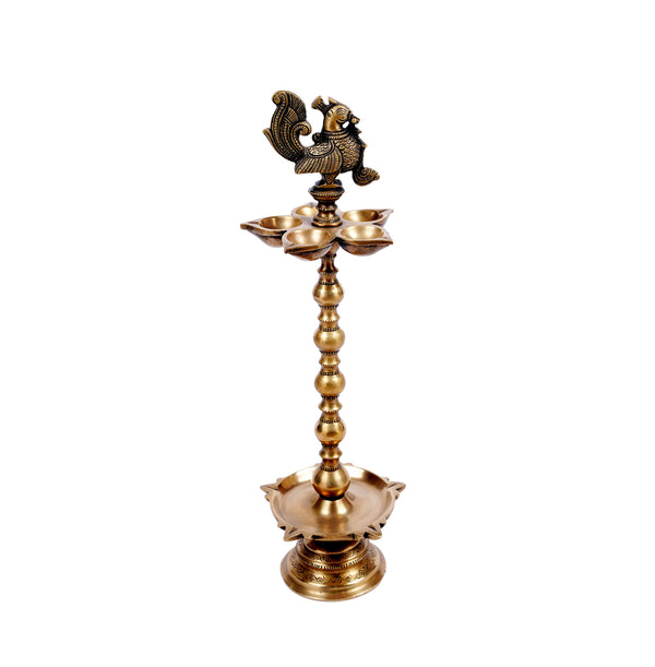 Brass Bird Lamp - Small