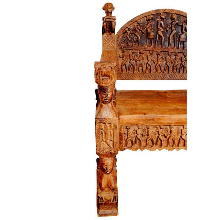 Shraya Three Seater Tharu Sofa