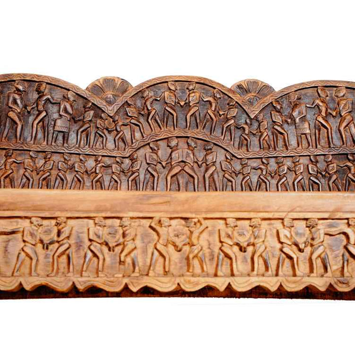 Shraya Three Seater Tharu Sofa