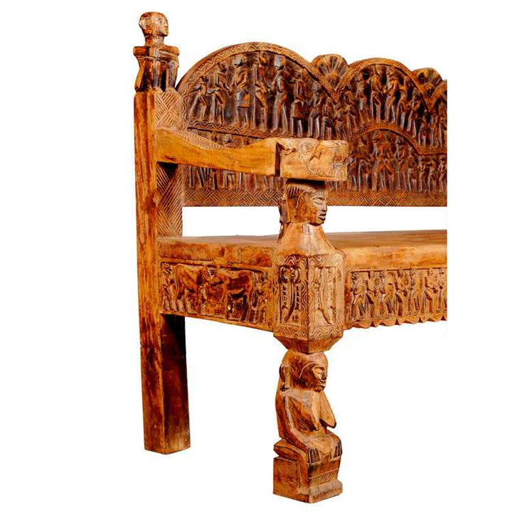 Shraya Three Seater Tharu Sofa