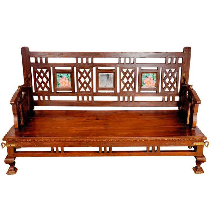 Kira Teak Wood Bench