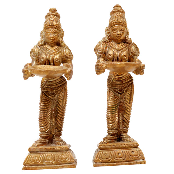 Deepalakshmi Pair In Brass