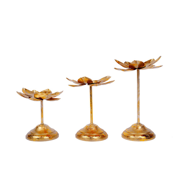 Kamala Gold Finish - Set Of 3