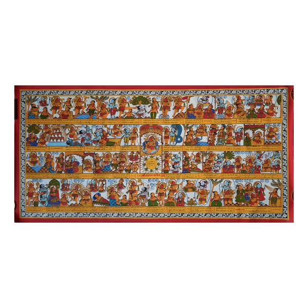 Phad Painting of Hanuman Chalisa
