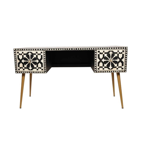 Riya Bone Inlay Study Table