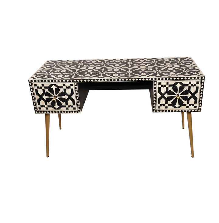 Riya Bone Inlay Study Table