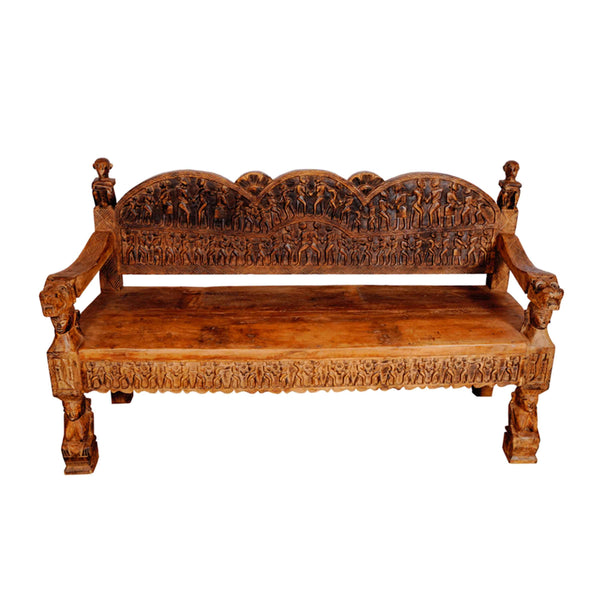 Shraya Three Seater Tharu Sofa
