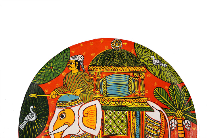 Gajavihari - Cheriyal Painting