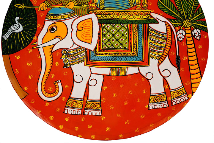 Gajavihari - Cheriyal Painting