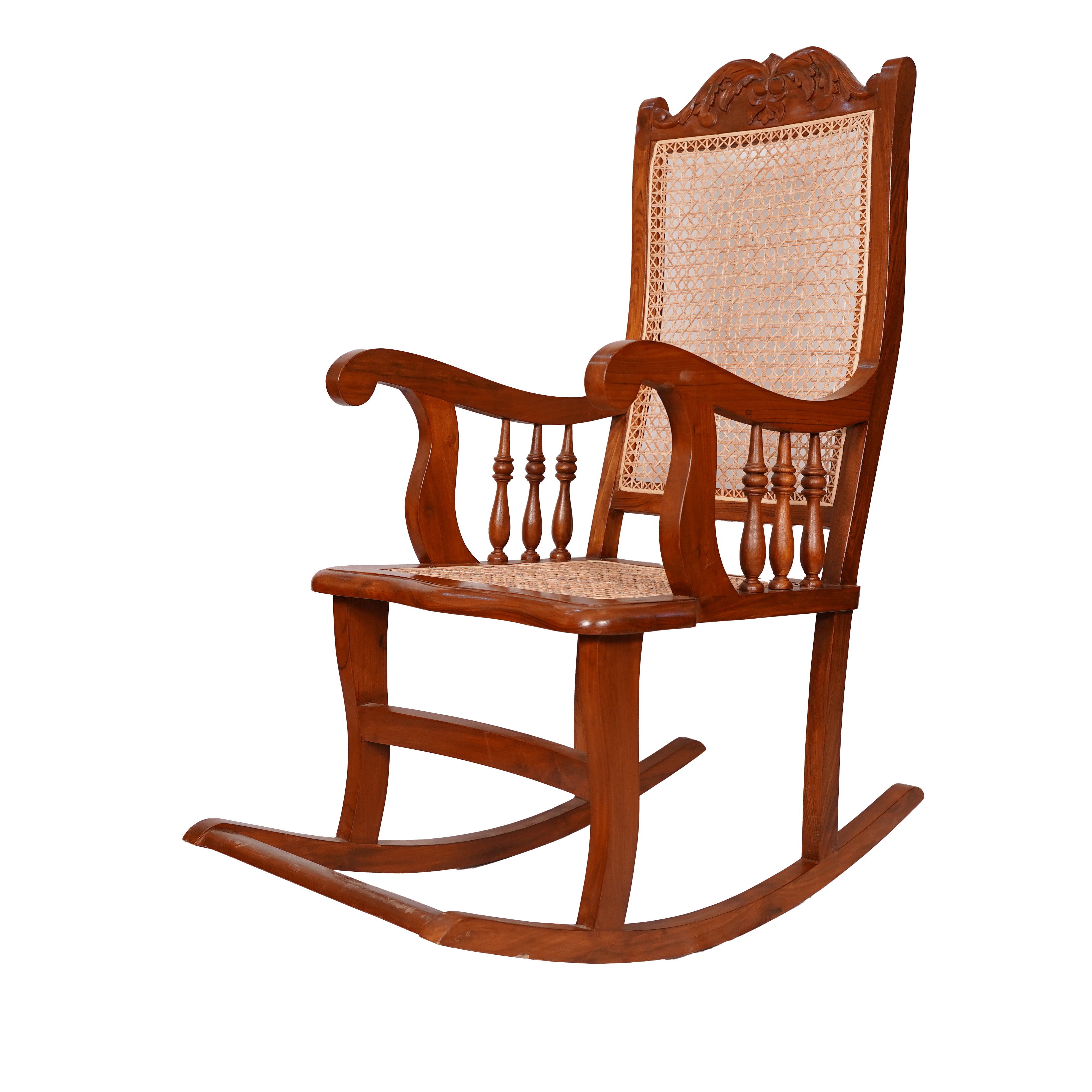 REGAL CANE ROCKING CHAIR