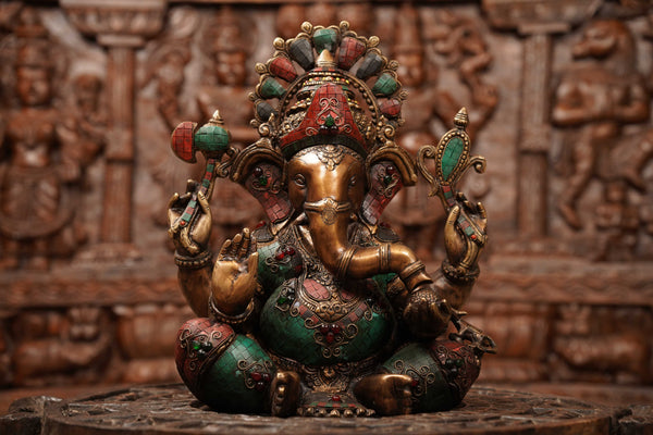 Divya Ganesha - Brass Table Decor