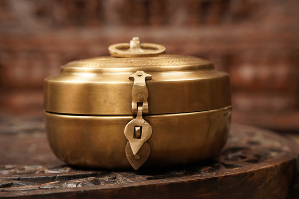 Brass Chapathi Box