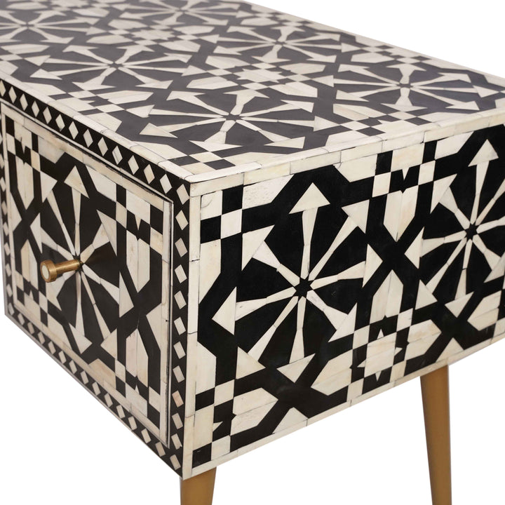 Riya Bone Inlay Study Table
