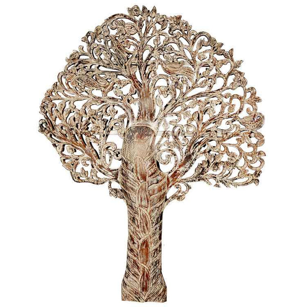 Vriksha Wall Decor In Distressed Finish