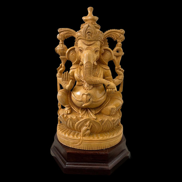 Vakratunda Ganesha – The Auspicious Remover of Obstacles | Shivani Wood