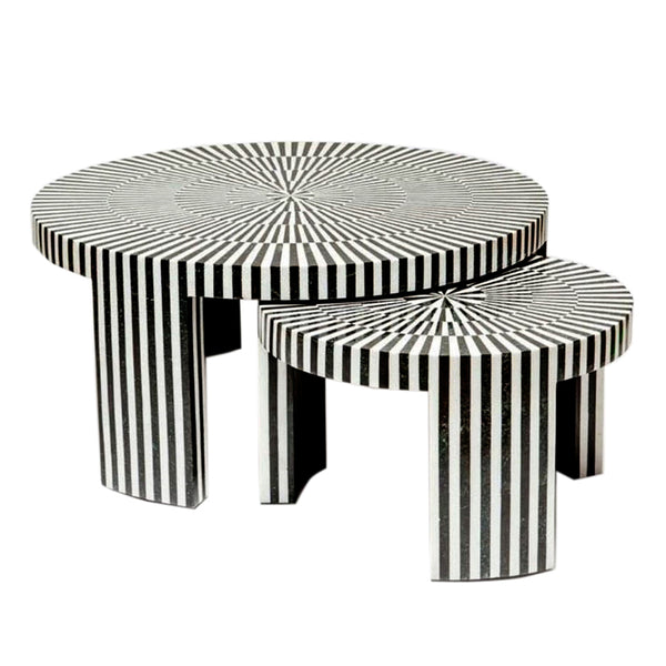 Reyka  Inlay Nesting Cofee Table Set